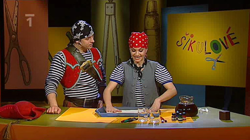 Pirátská mapa pokladů