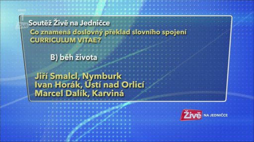 Vyhodnocení soutěže