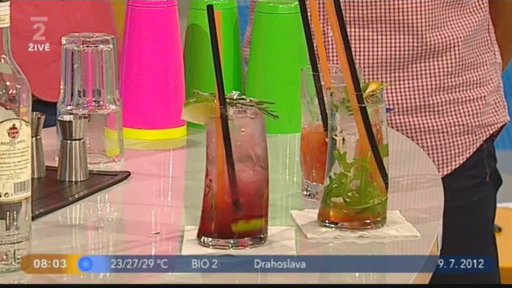 Mícháme letní drinky