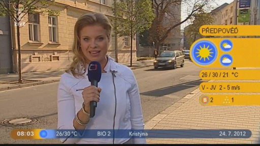Počasí s Vendulkou
