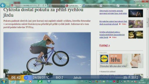 Novinky na internetu