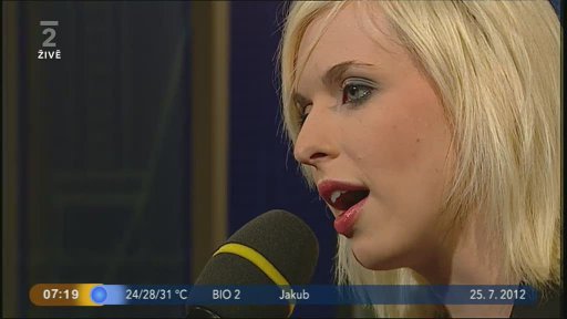 Živý zpěv: Jiřina Anna Jandová