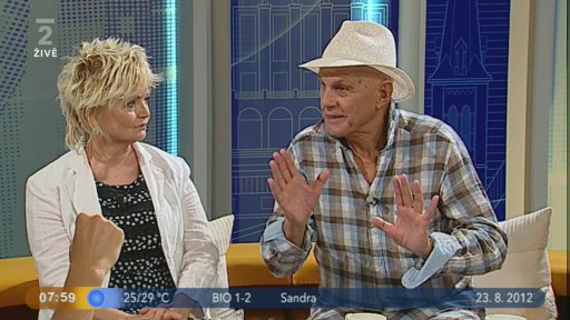 Hosté E. Hrušková + J. Přeučil + R. Krupa