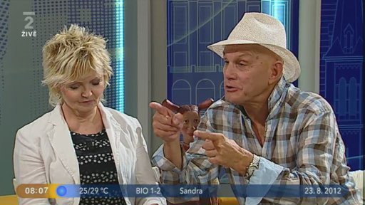 Hosté E. Hrušková + J. Přeučil