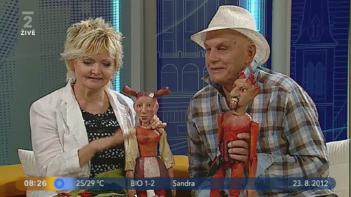 Hosté E. Hrušková + J. Přeučil + Vyhodnocení soutěže