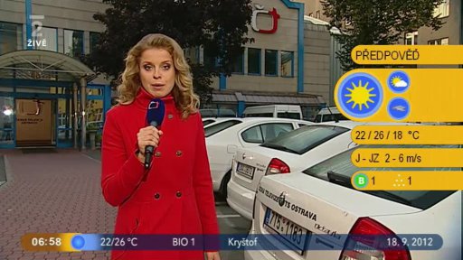 Počasí s Vendulkou
