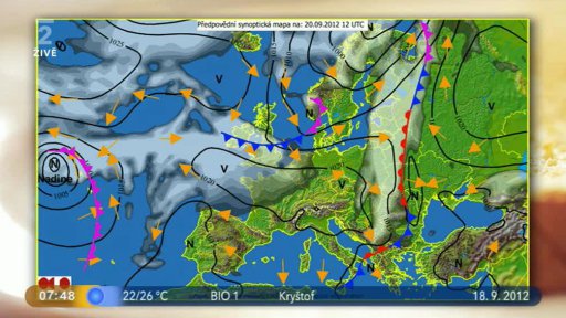 Počasí s meteorologem R. Volným