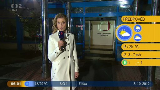 Přehled + Počasí s Vendulkou