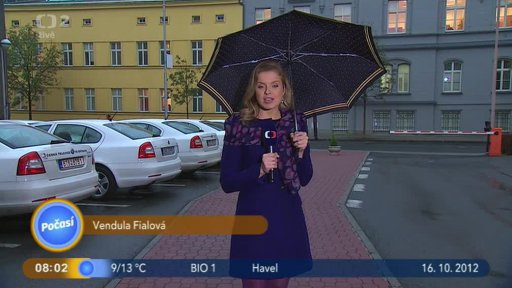 Počasí s Vendulkou