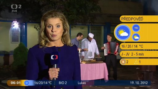 Přehled + Počasí s Vendulkou