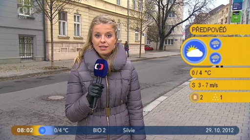 Počasí s Vendulkou