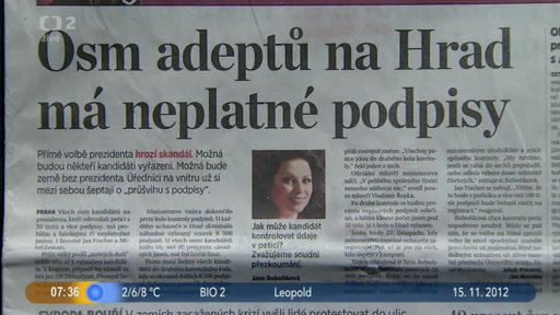 Přehled tisku + Soutěž