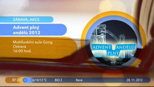 Zprávy ze společnosti + Kulturní tipy