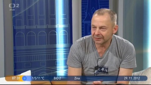 Beseda s V. Marhoulem