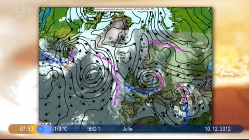 Počasí s meteorologem T. Ostrožlíkem