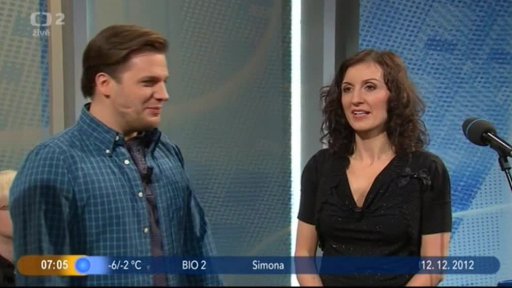 Hosté R. Fišarová a T. Savka