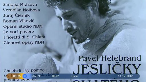 Pozvánka na Jesličky Sv. Františka + Bleskovka