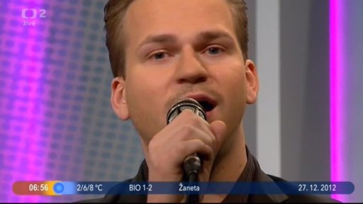 Živý zpěv: M. Chodúr