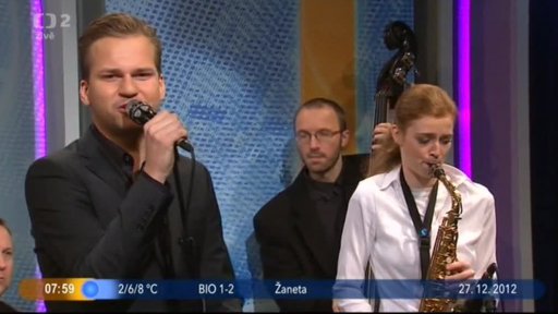 Živý zpěv: M. Chodúr