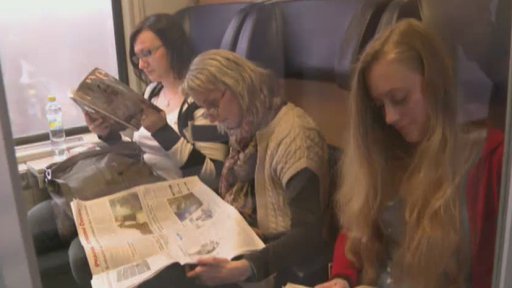 Aleš stevardem. Ve vlaku