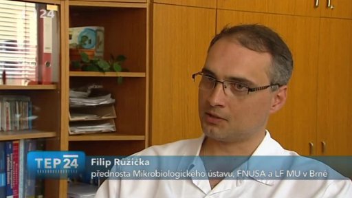 Mikrobiolog Filip Růžička