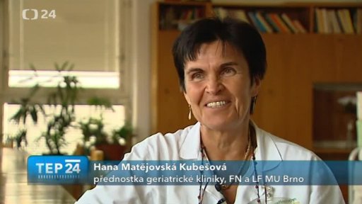 Geriatrička Hana Matějovská Kubešová