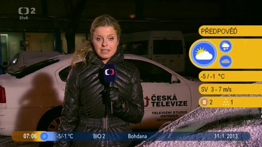 Počasí s Vendulkou