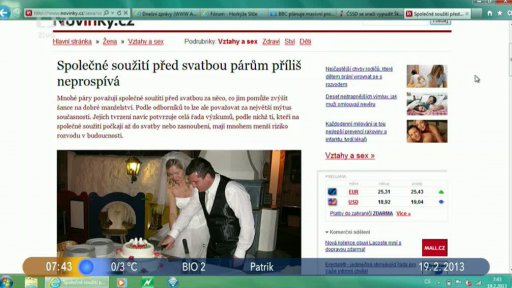 Novinky na internetu