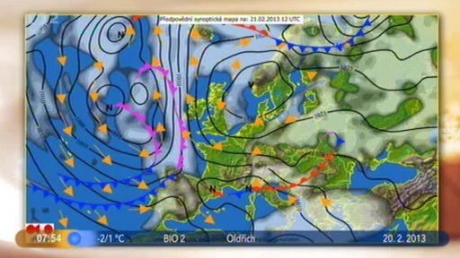 Počasí s meteorologem R. Volným