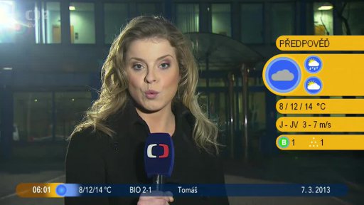 Přehled + Počasí s Vendulkou