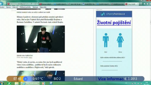 Novinky na internetu