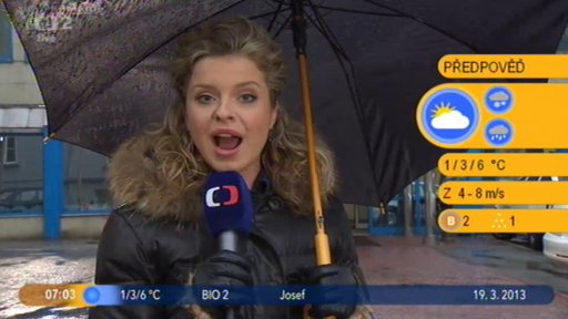 Počasí s Vendulkou