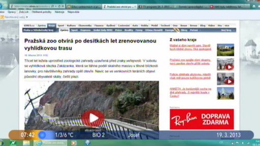 Novinky na internetu