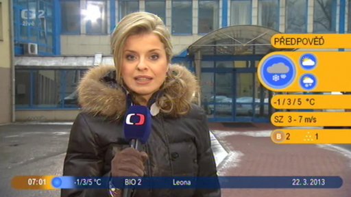 Počasí s Vendulkou