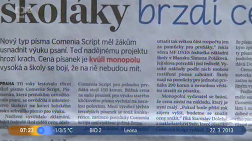 Novinky na internetu + Kulturní tipy