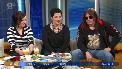 Hosté S. Nováková, P. Večeřová a A. Brichta