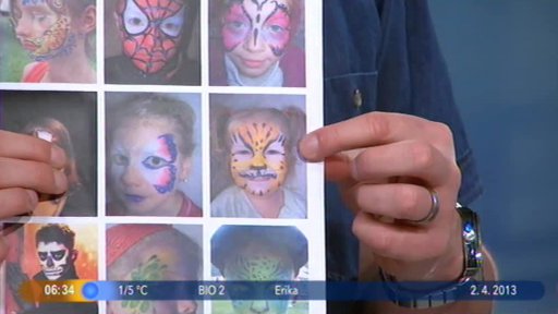 Malování na obličej