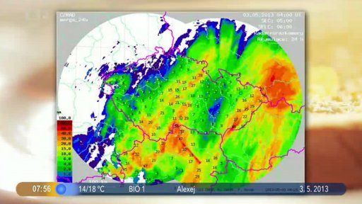 Počasí s meteorologem T. Ostrožlíkem