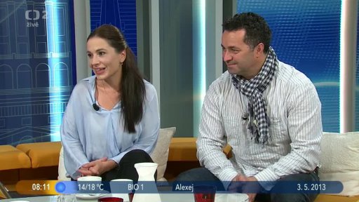 Hosté M. Kuklová a M. Dejdar