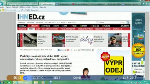 Novinky na internetu