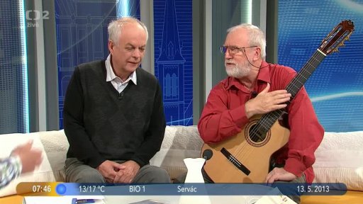 Hosté A. Strejček a Š. Rak