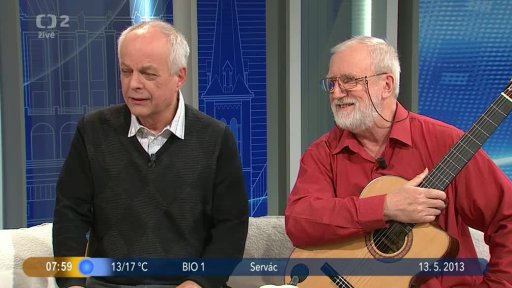 Hosté A. Strejček a Š. Rak