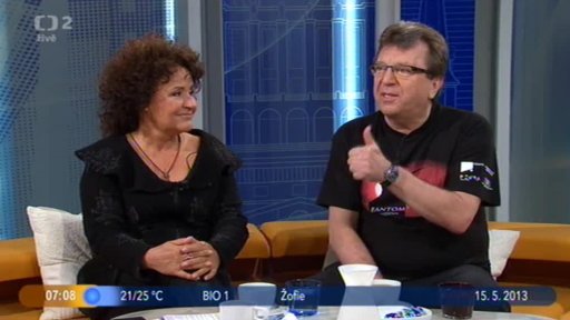 Hosté J. Zelenková a M. Prostějovský + Soutěž