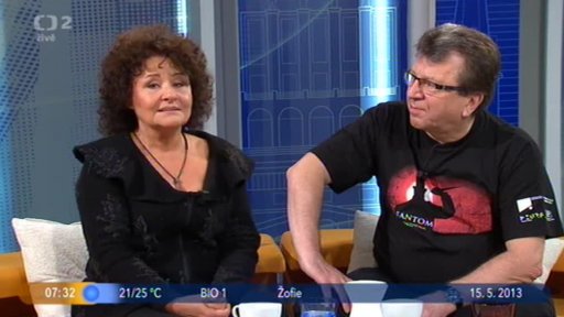 Hosté J. Zelenková + M. Prostějovský