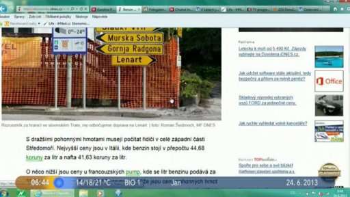 Novinky na internetu