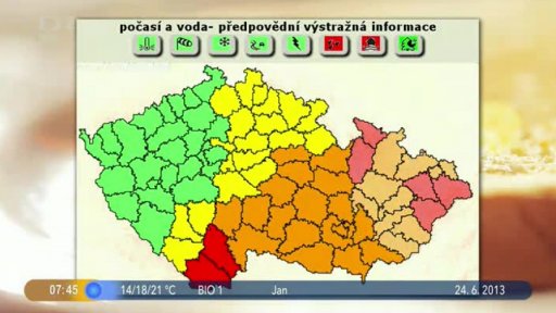 Počasí s meteorologem R. Volným