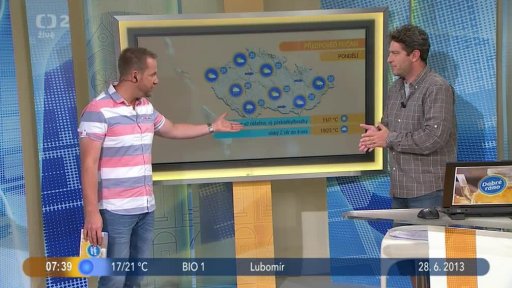 Počasí s meteorologem T. Volným