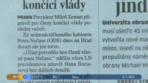 Zprávy ze společnosti