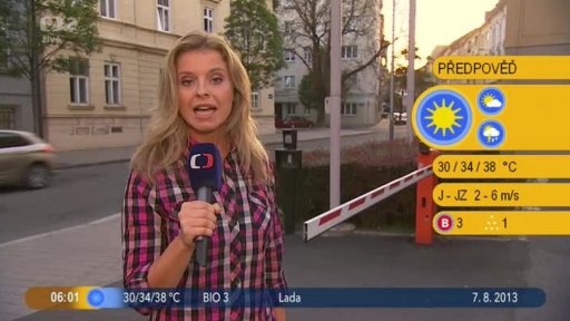 Přehled + Počasí s Vendulkou