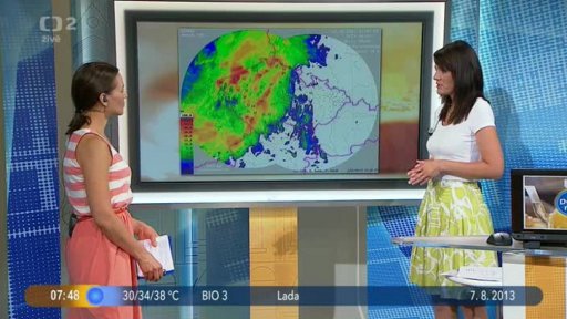 Počasí s meteorologem B. Tobolovou